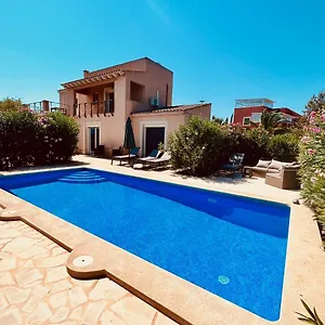 Casa Luz Solar - Schöne In Strandnähe, Privatpool, Klimaanlage, Wifi Ferienhaus Santanyí